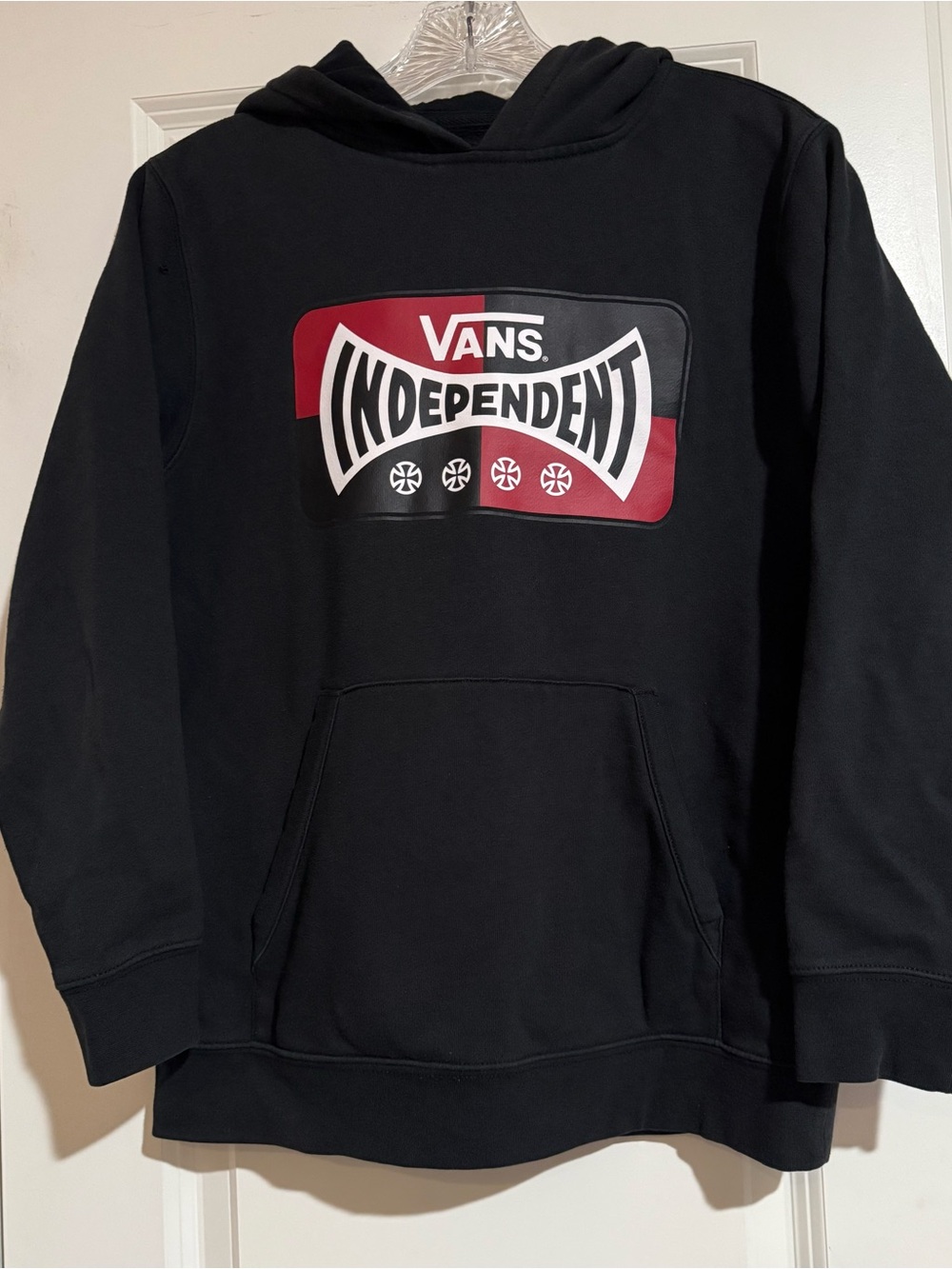 Vans Independent Black Logo Pullover Hoodie